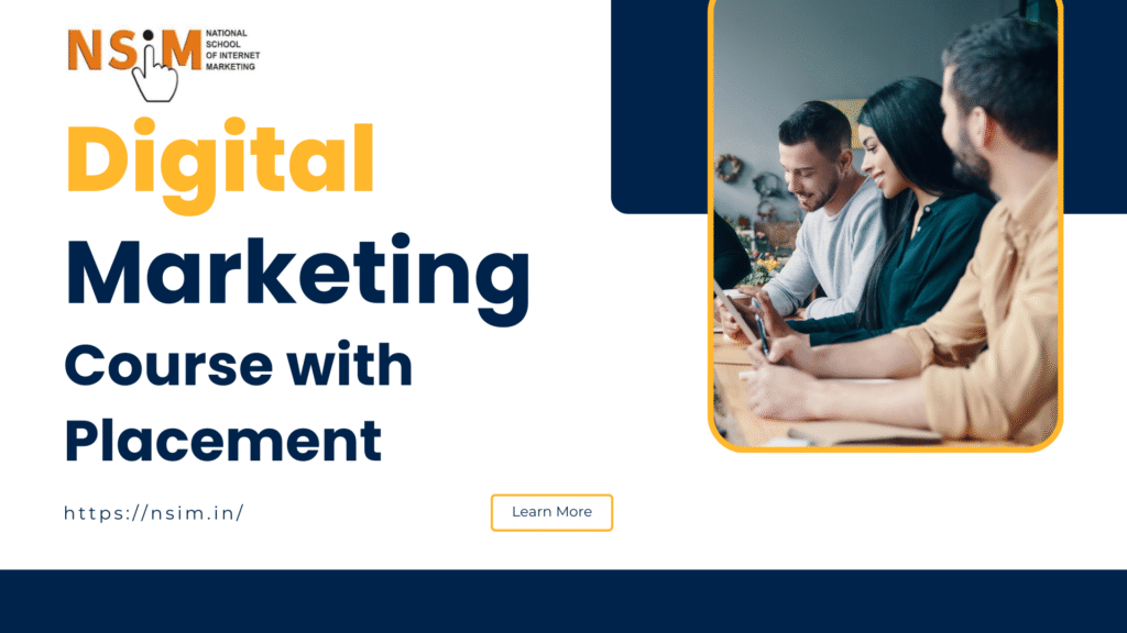 Digital marketing course with placement