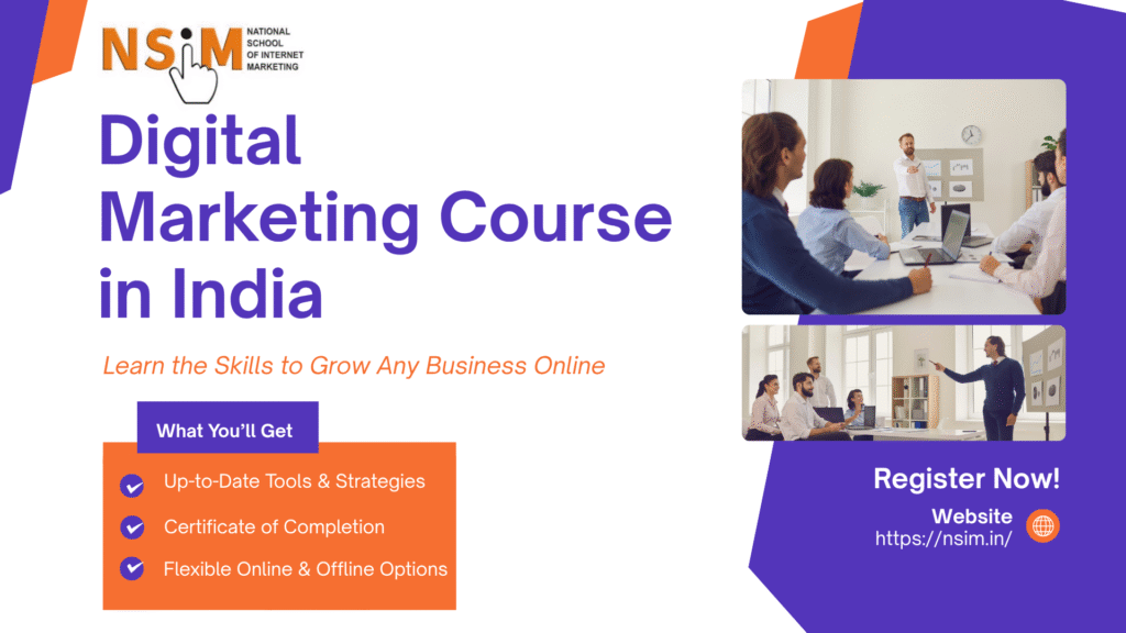 Digital Marketing Course in India
