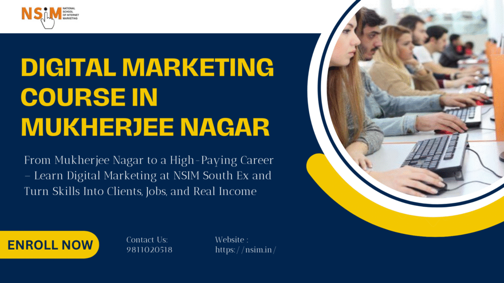 Digital Marketing Course in Mukherjee Nagar