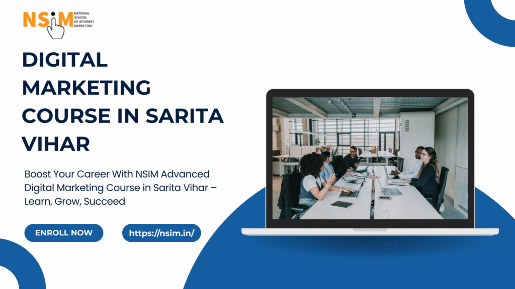 Digital Marketing Course in Sarita Vihar