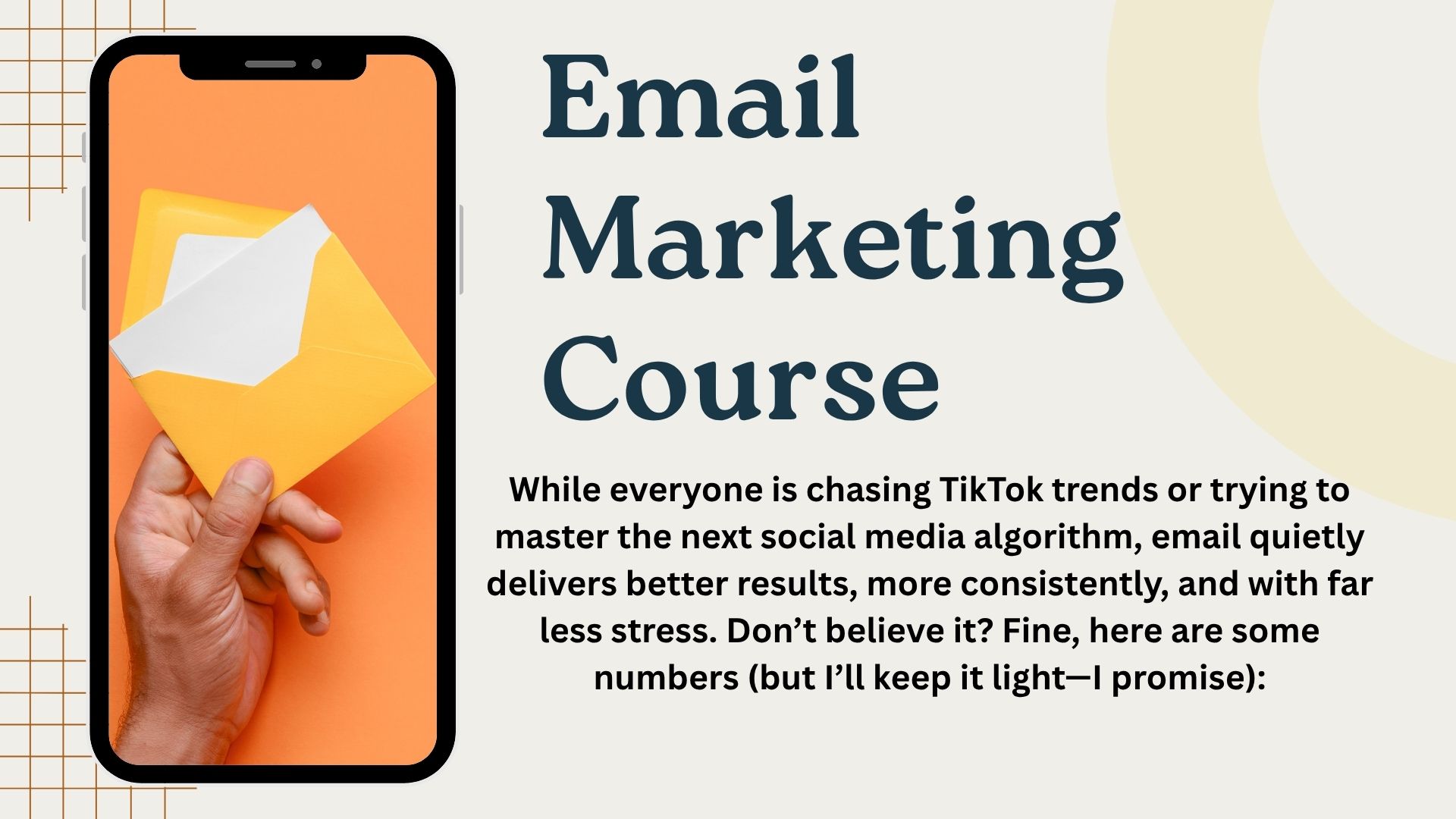 Email Marketing Course