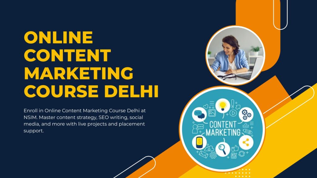 Online Content Marketing Course Delhi