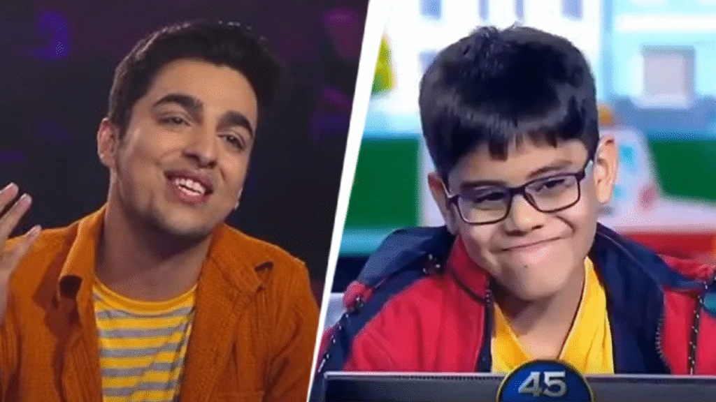 a ten year old contestant ishit bhatt