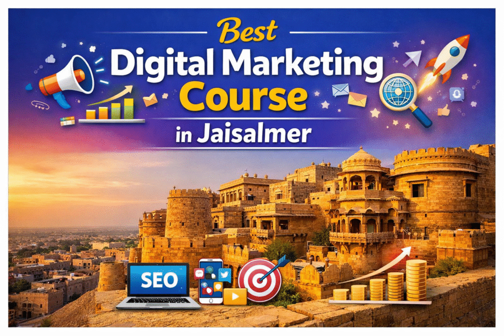 Best Digital Marketing Course in Jaisalmer – Complete Digital Marketing Guide