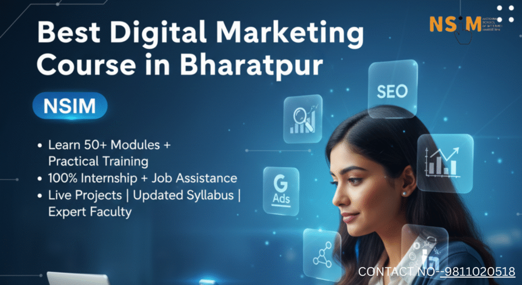 Top​‍​‌‍​‍‌ Digital Marketing Course in Bharatpur