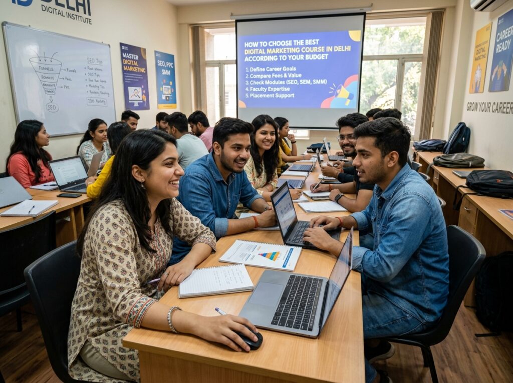 Digital Marketing Course in Delhi Fees