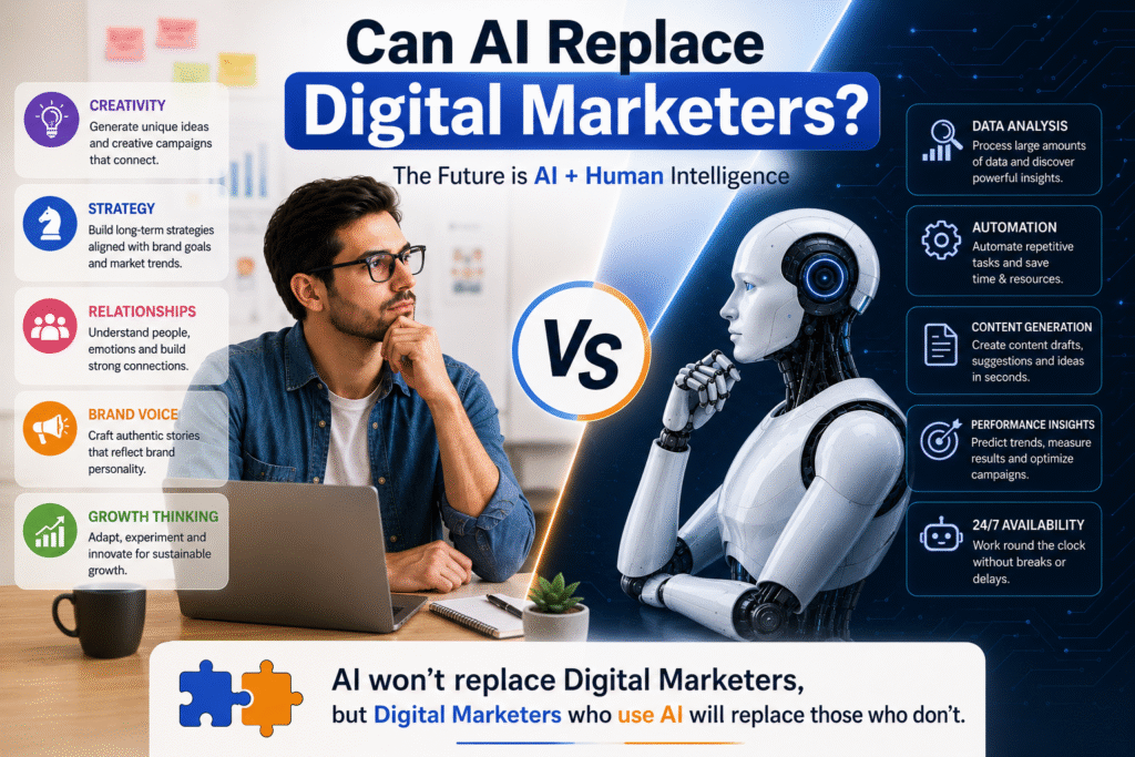 Can AI Replace Digital Marketers.