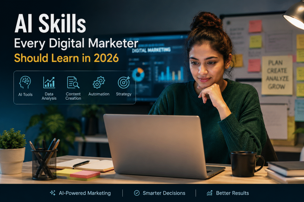 AI Skills For Digital Marketers