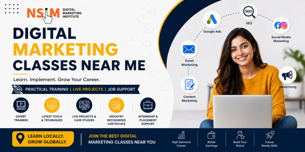 Digital marketing classes near me