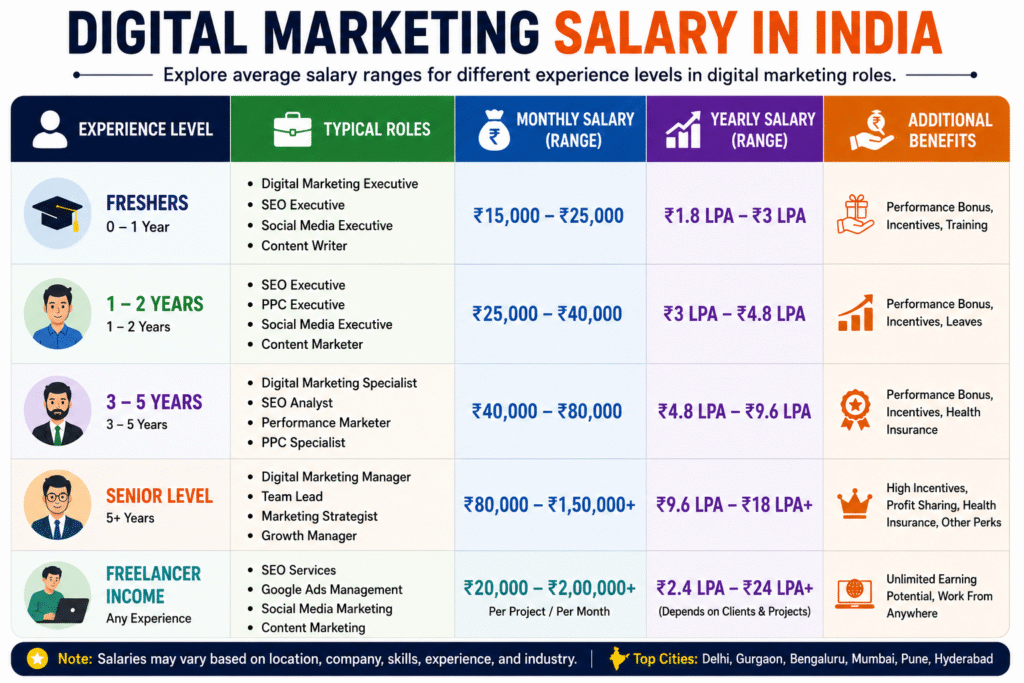 Digital Marketing Institute with 100% Job Placement & Internship