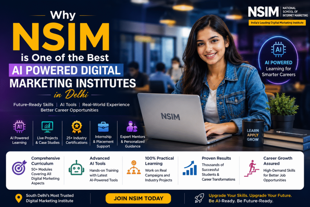 AI Powered Digital Marketing Program in Delhi
