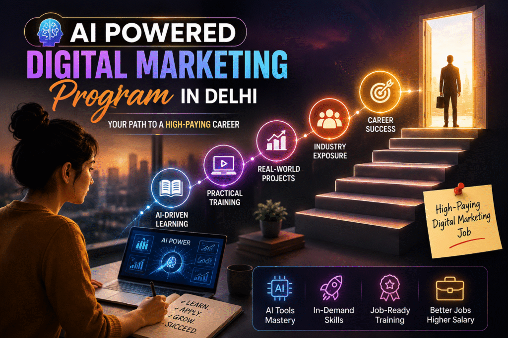 AI Powered Digital Marketing Program in Delhi