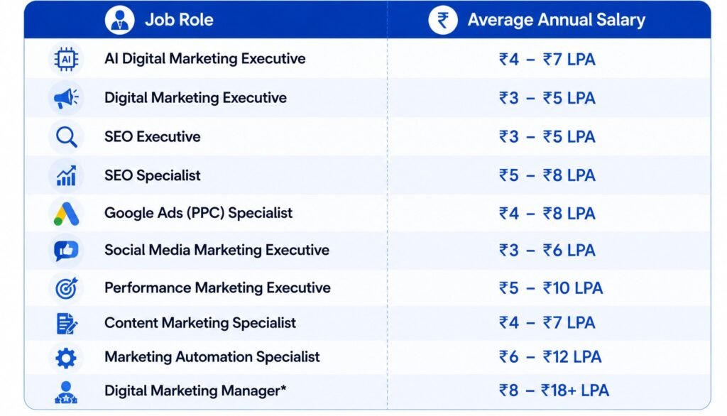 AI Powered Digital Marketing Program in Delhi
