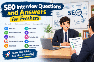 Top SEO Interview Questions Every Fresher Should Know