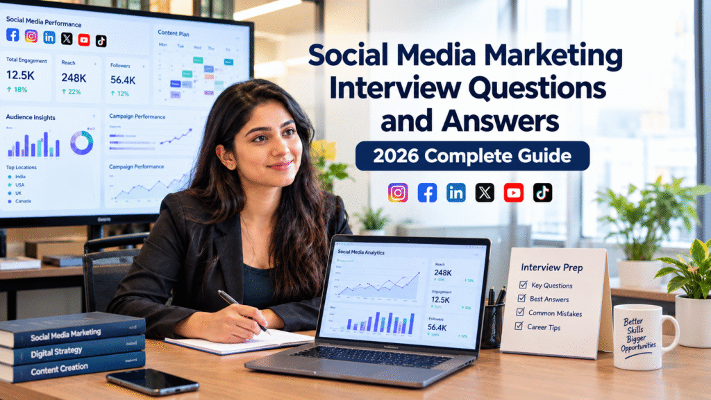 Social Media Marketing Interview Questions and Answers Complete Guide
