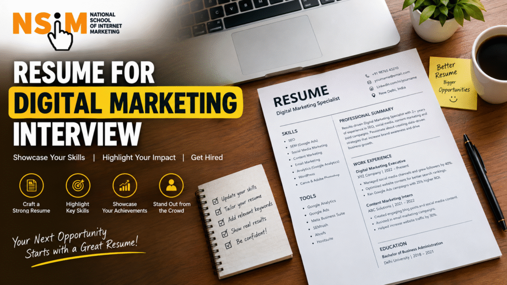 Digital Marketing Interview Questions