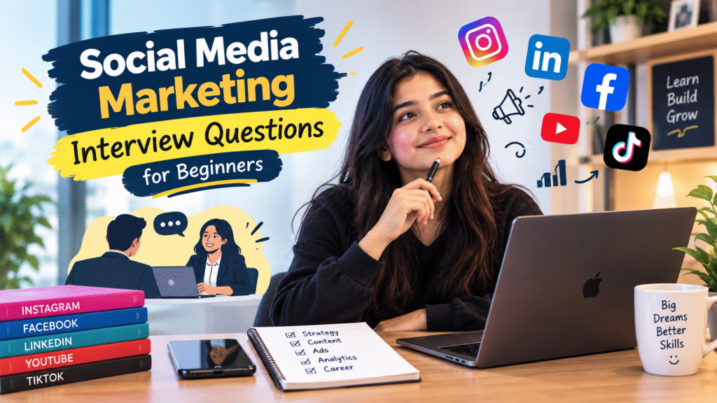 Interview Questions for Social Media Marketing for beginners