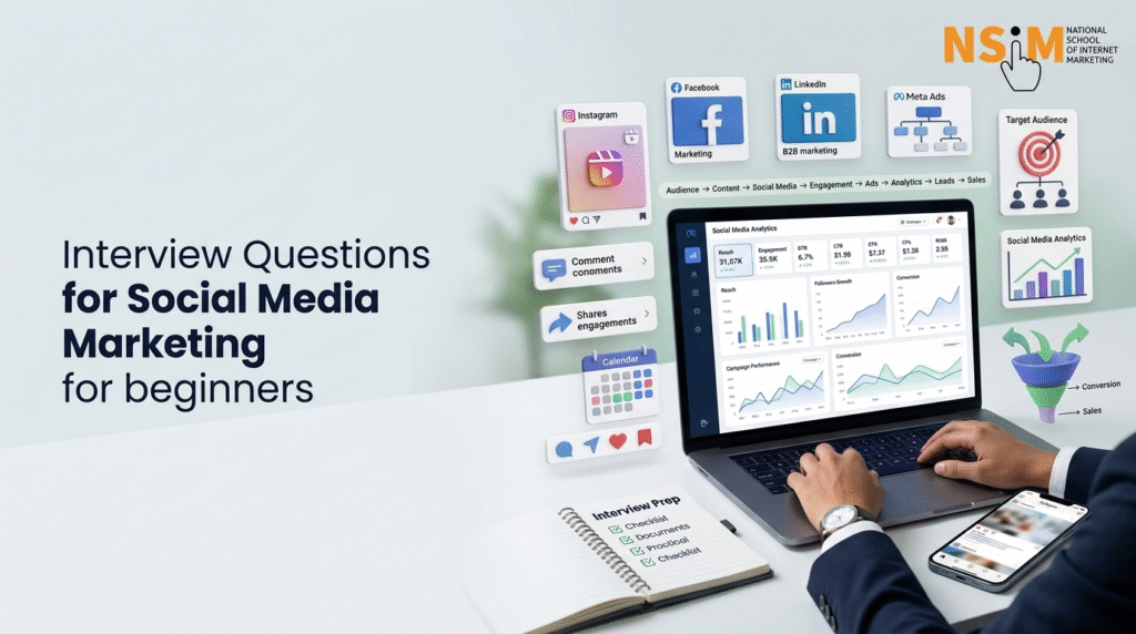 Interview Questions for Social Media Marketing for beginners