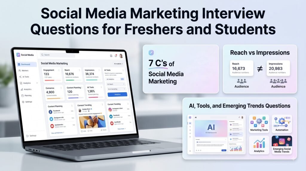 Social Media Marketing Interview Questions and Answers