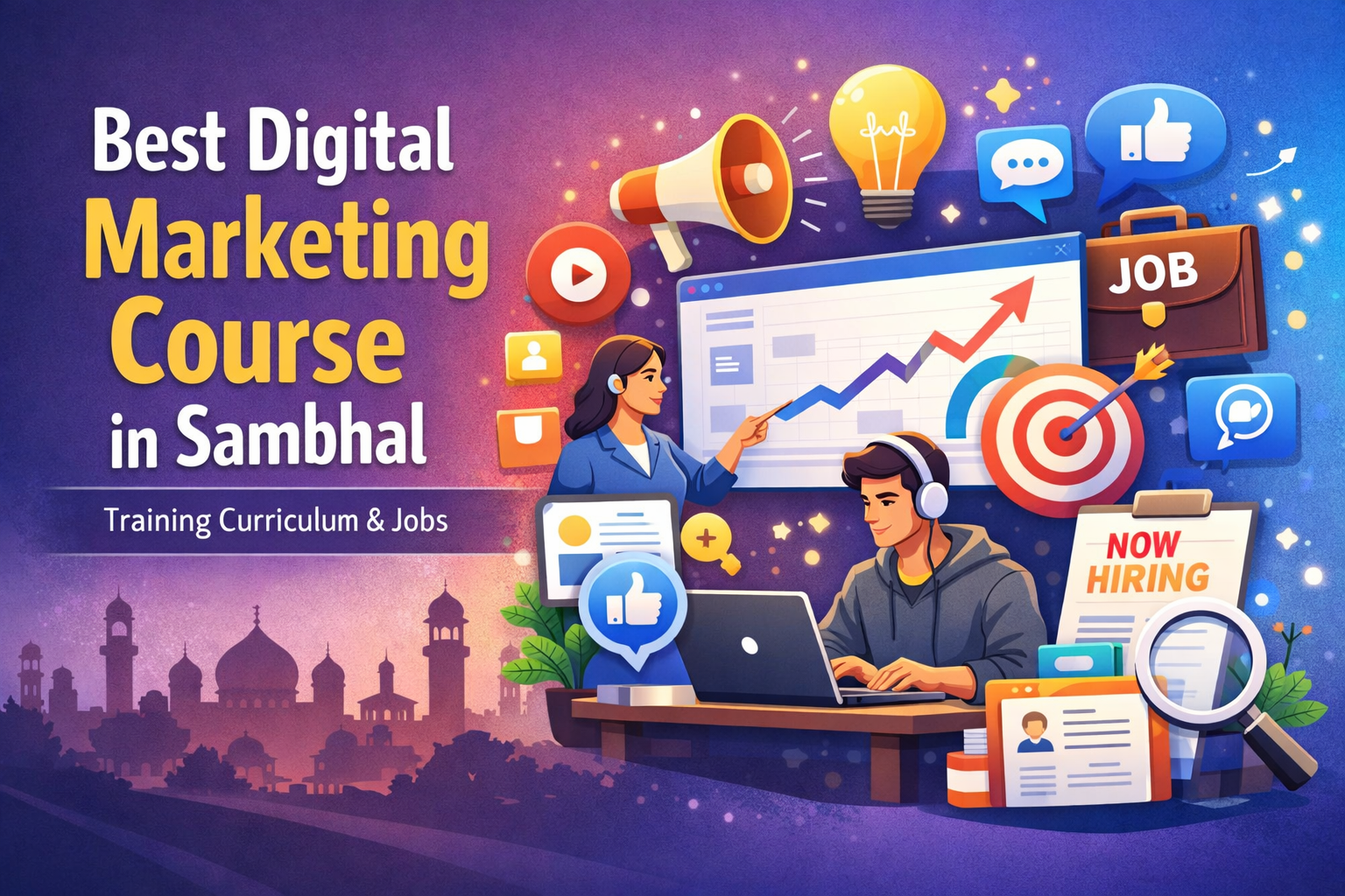 Best Digital Marketing Course in Sambhal – Training Curriculum & Jobs