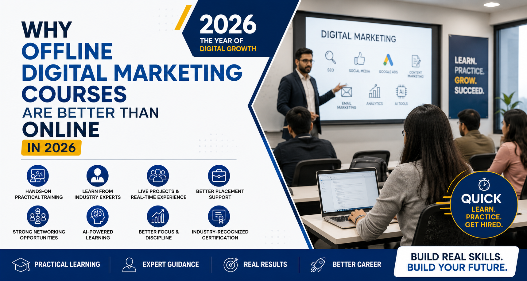 Best Offline Digital Marketing Institute in Delhi