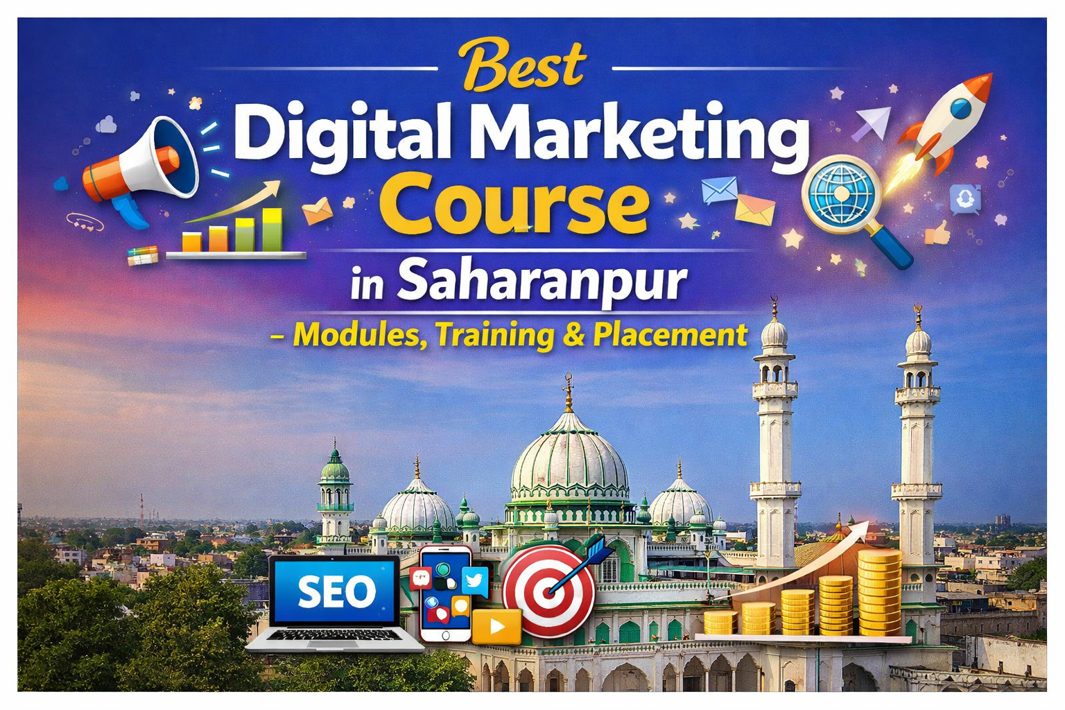 Best Digital Marketing Course in Saharanpur – Modules, Training & Placement